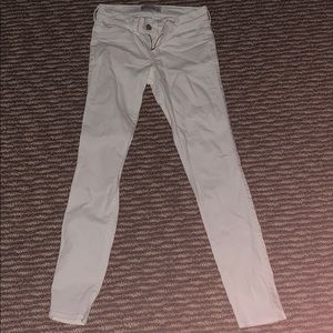Abercrombie white jeans